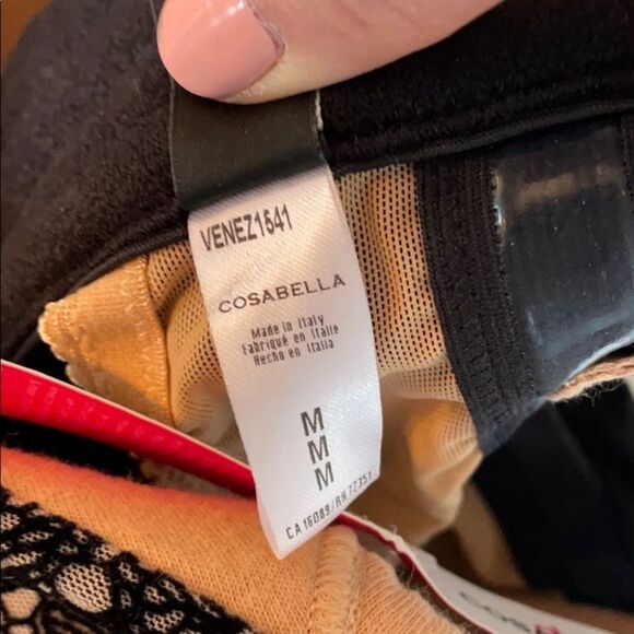 Cosabella Lingerie Venezia Bustier size medium black shapewear New - Picture 14 of 16